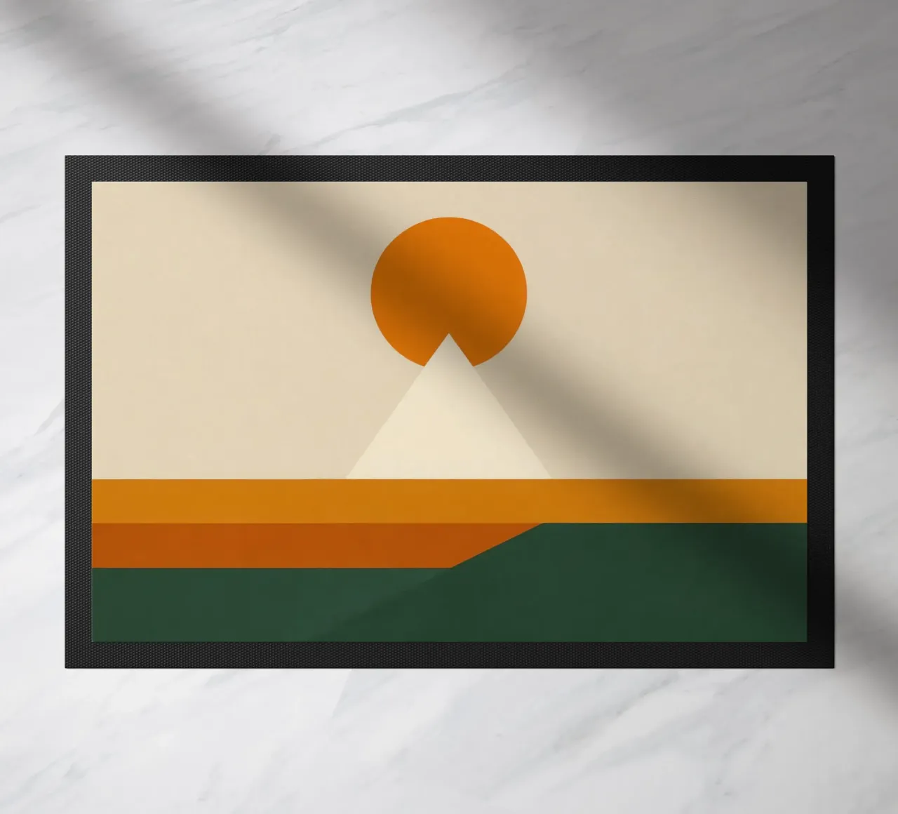 Monte Fuji - Orizzonte grezzo a Tokyo zerbino da Affiches Soleil & Déco Lumineuse – Sunny