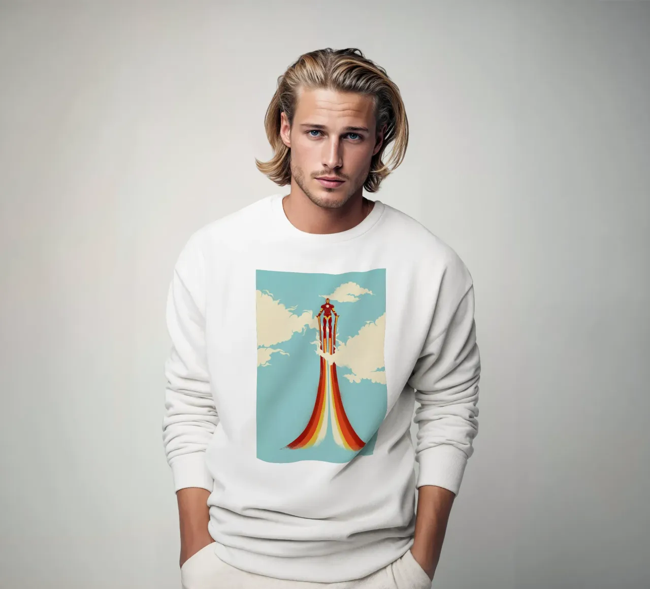 Through the Clouds felpa da Jay Fleck