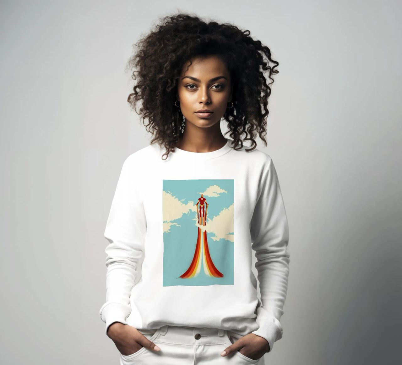 Through the Clouds sudadera de Jay Fleck