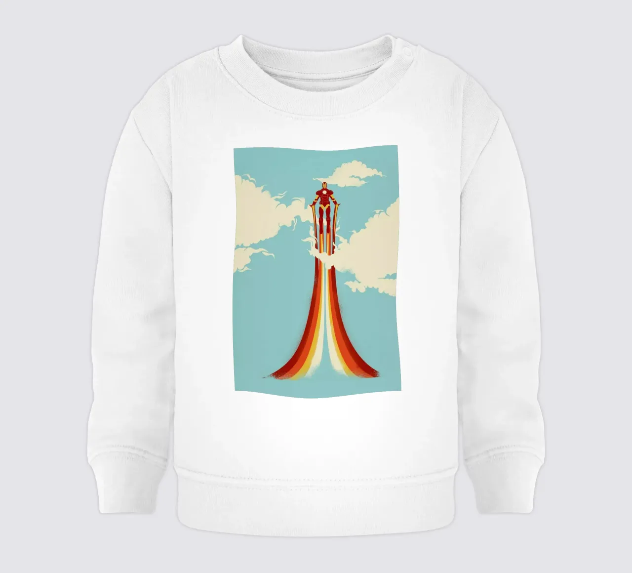 Through the Clouds baby sweatshirt by Jay Fleck