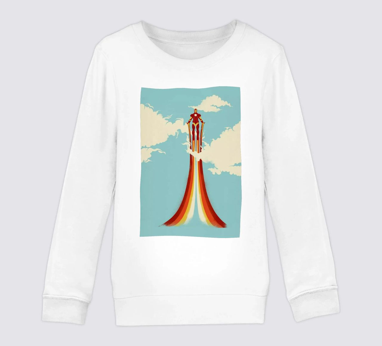 Through the Clouds sudadera para niño de Jay Fleck
