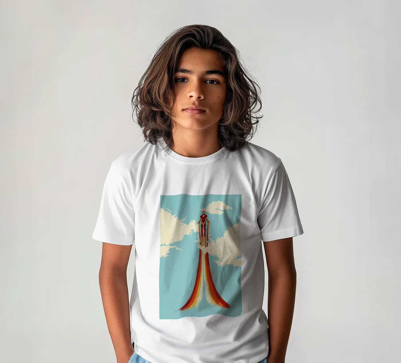 Through the Clouds t-shirt bambini da Jay Fleck