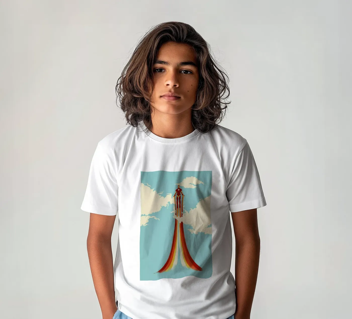 Through the Clouds t-shirt bambini da Jay Fleck