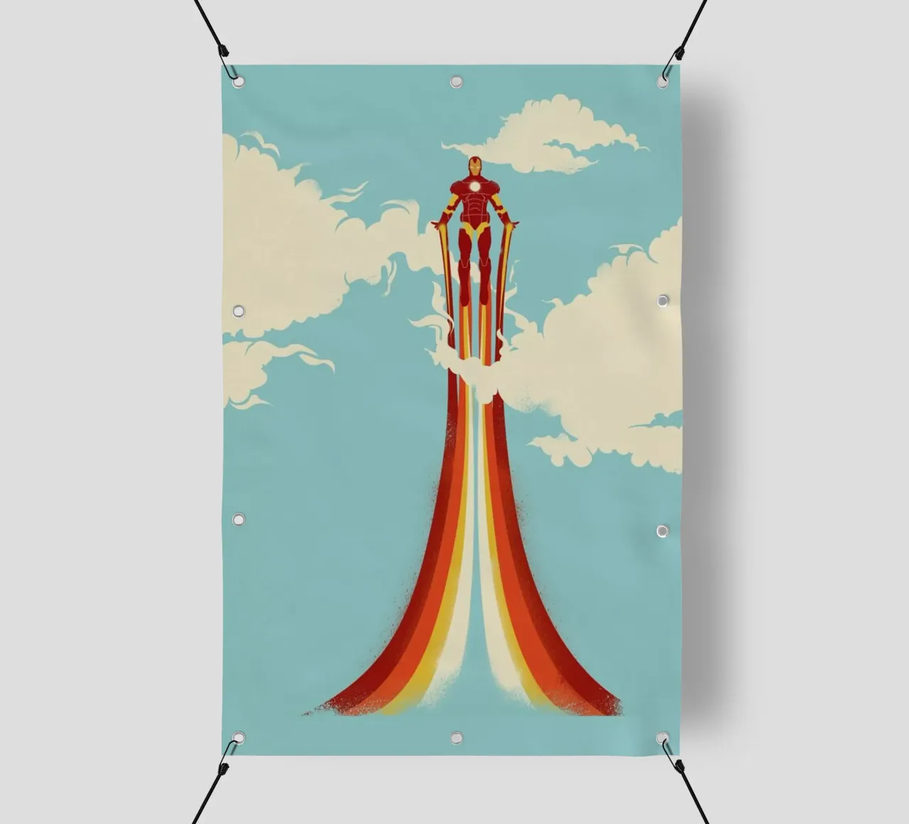 Through the Clouds telo in pvc da Jay Fleck
