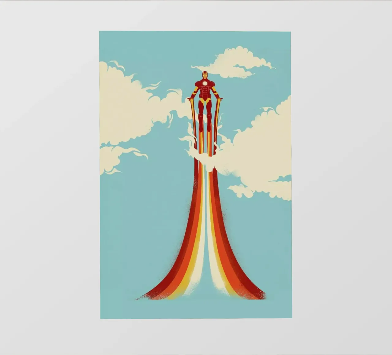 Through the Clouds telo in pvc da Jay Fleck