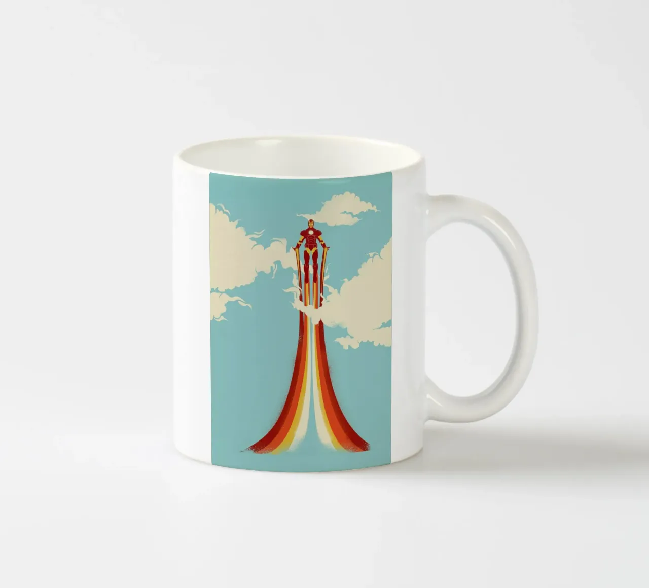 Through the Clouds Keramik Tasse von Jay Fleck