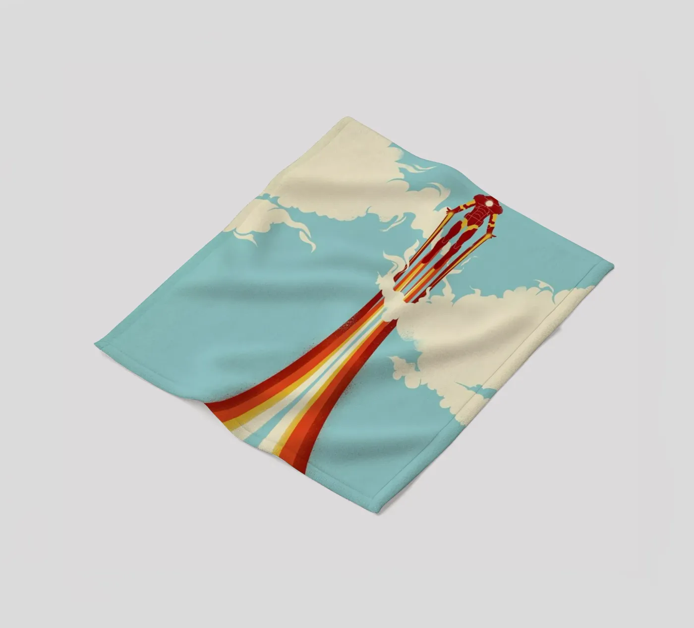 Through the Clouds Fleecedecke von Jay Fleck