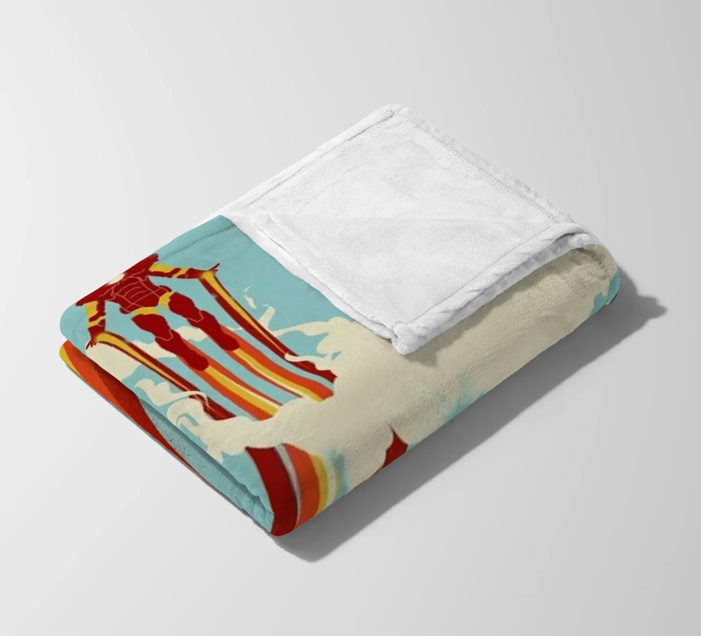 Through the Clouds fleece blanket by Jay Fleck