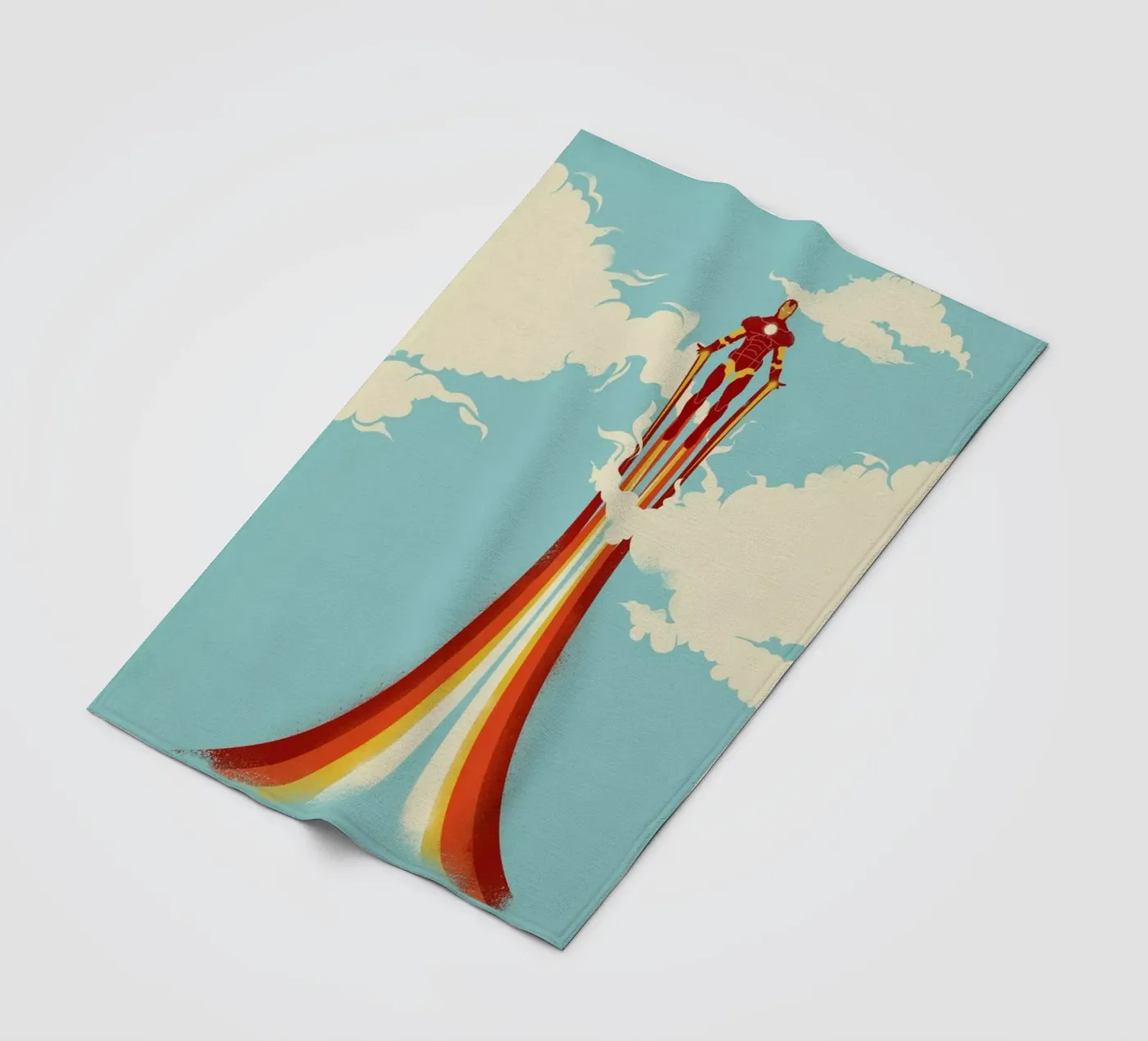 Through the Clouds fleece blanket by Jay Fleck