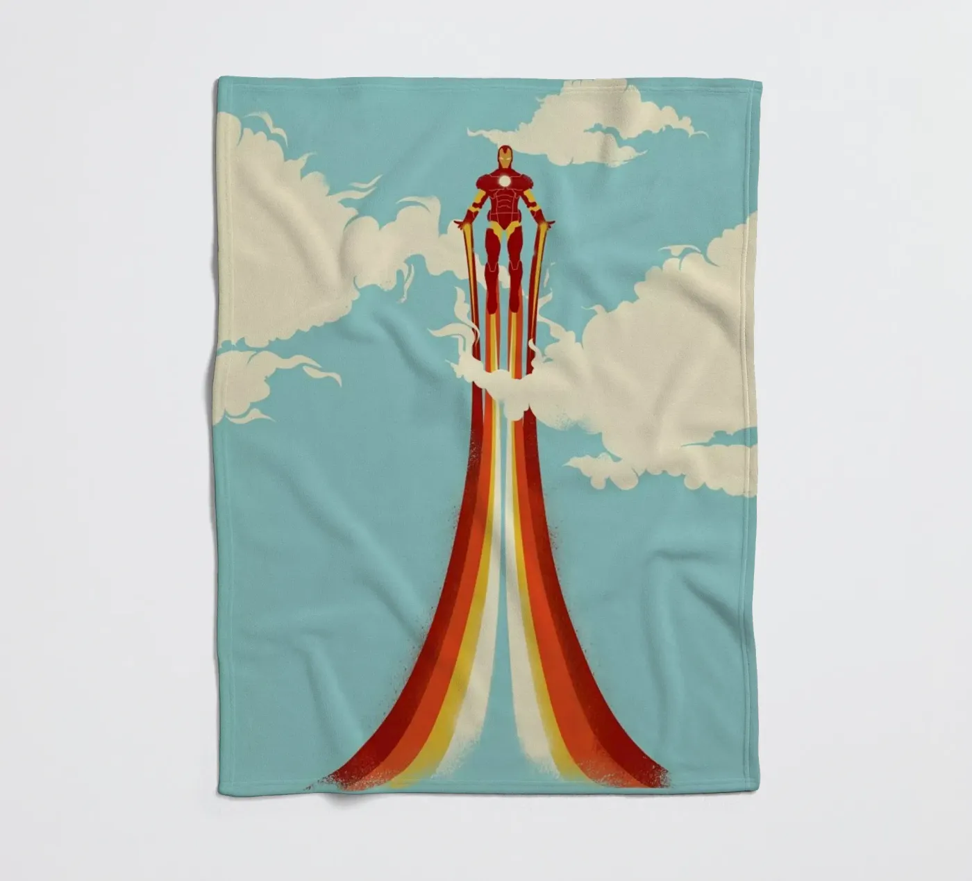 Through the Clouds fleece blanket by Jay Fleck