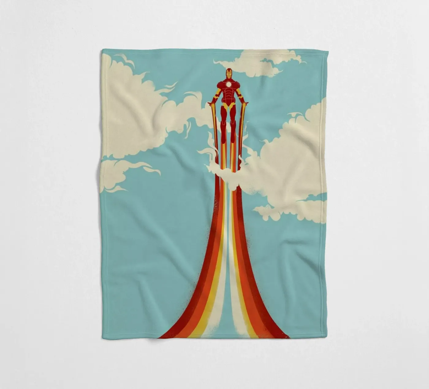 Through the Clouds fleece blanket by Jay Fleck