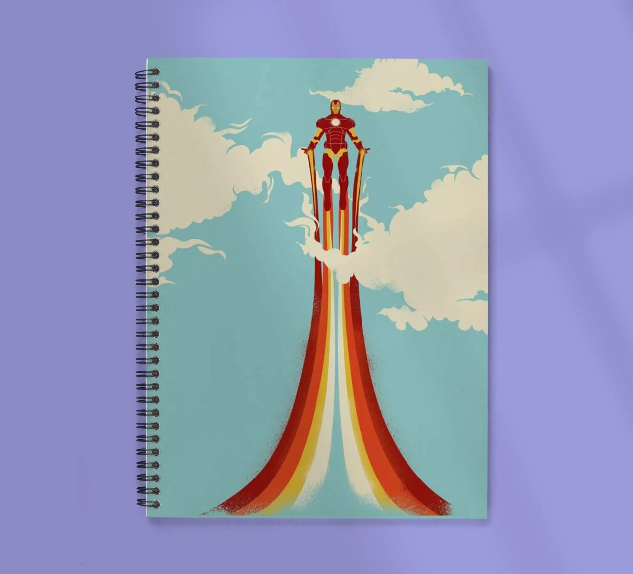 Through the Clouds spiral notebook by Jay Fleck