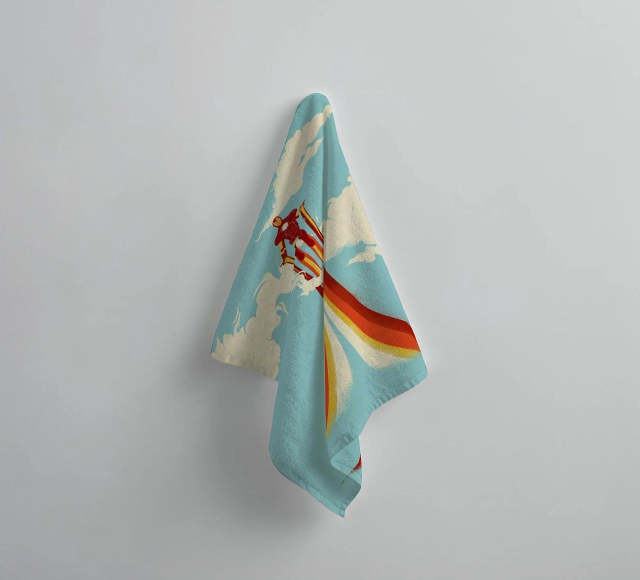 Through the Clouds towel by Jay Fleck