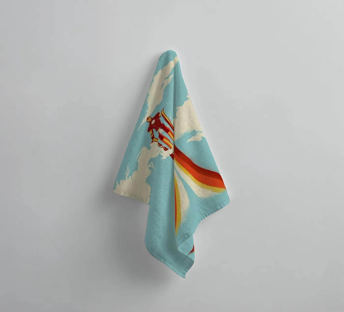 Through the Clouds towel by Jay Fleck