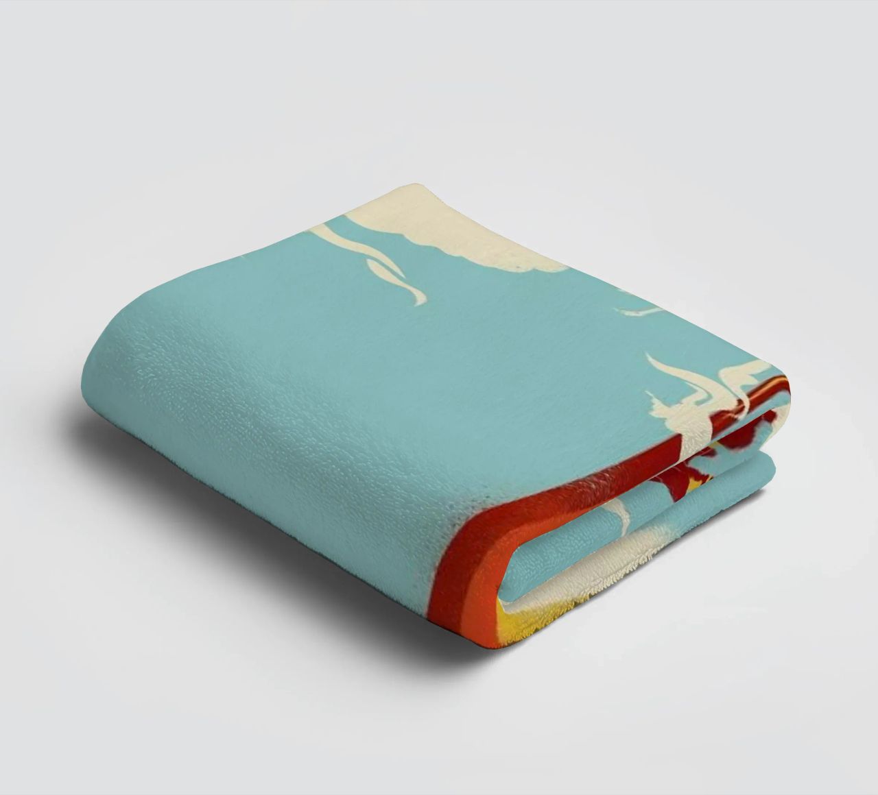 Through the Clouds towel by Jay Fleck