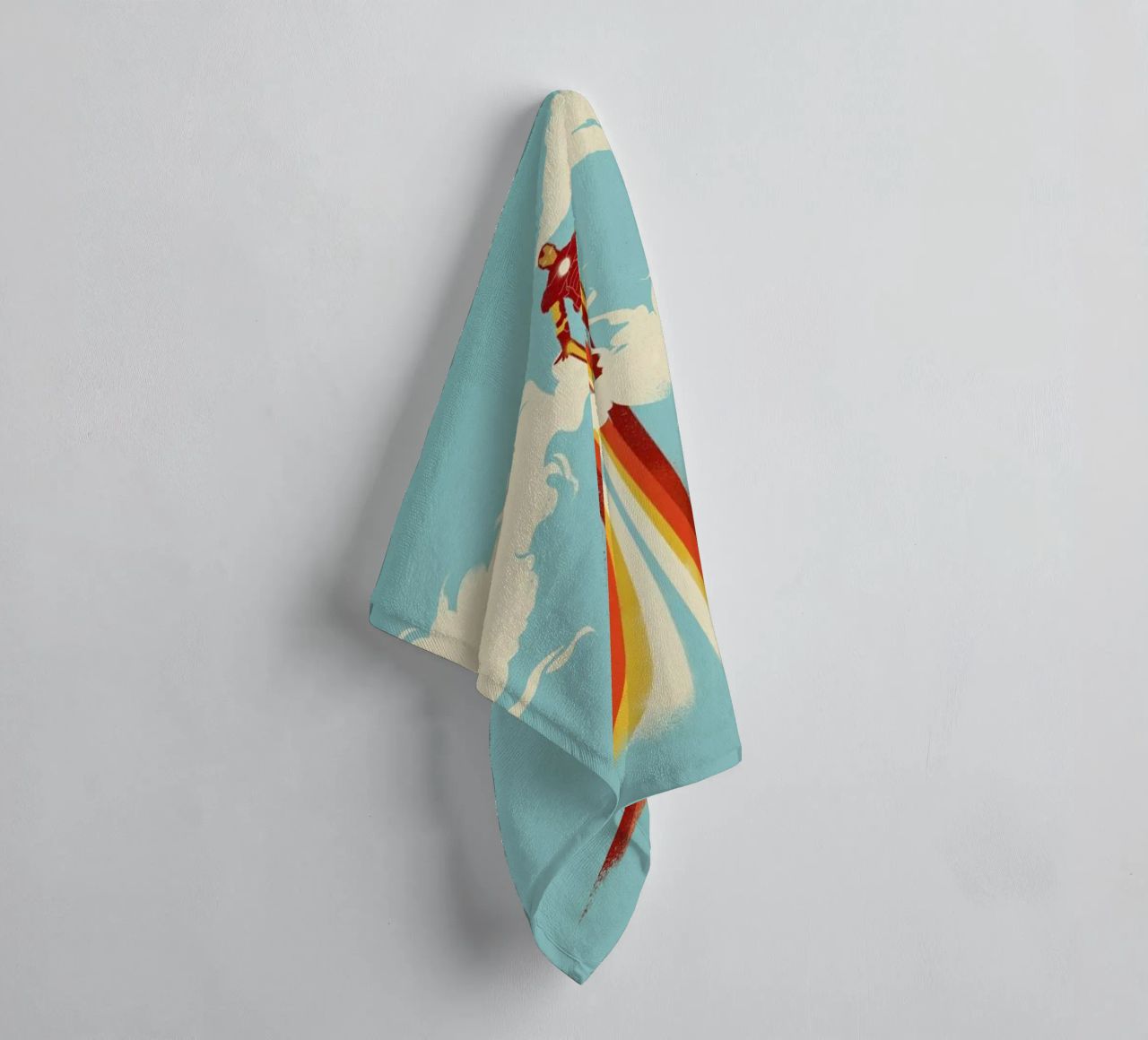 Through the Clouds towel by Jay Fleck