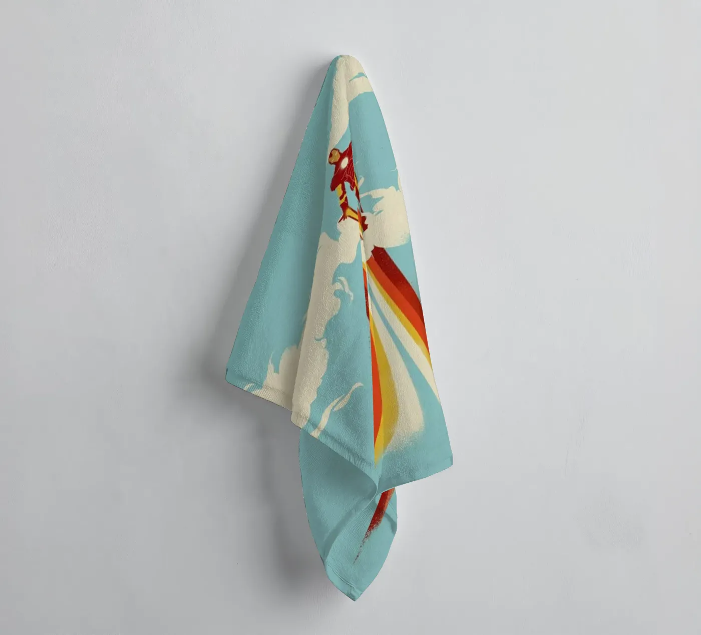 Through the Clouds towel by Jay Fleck