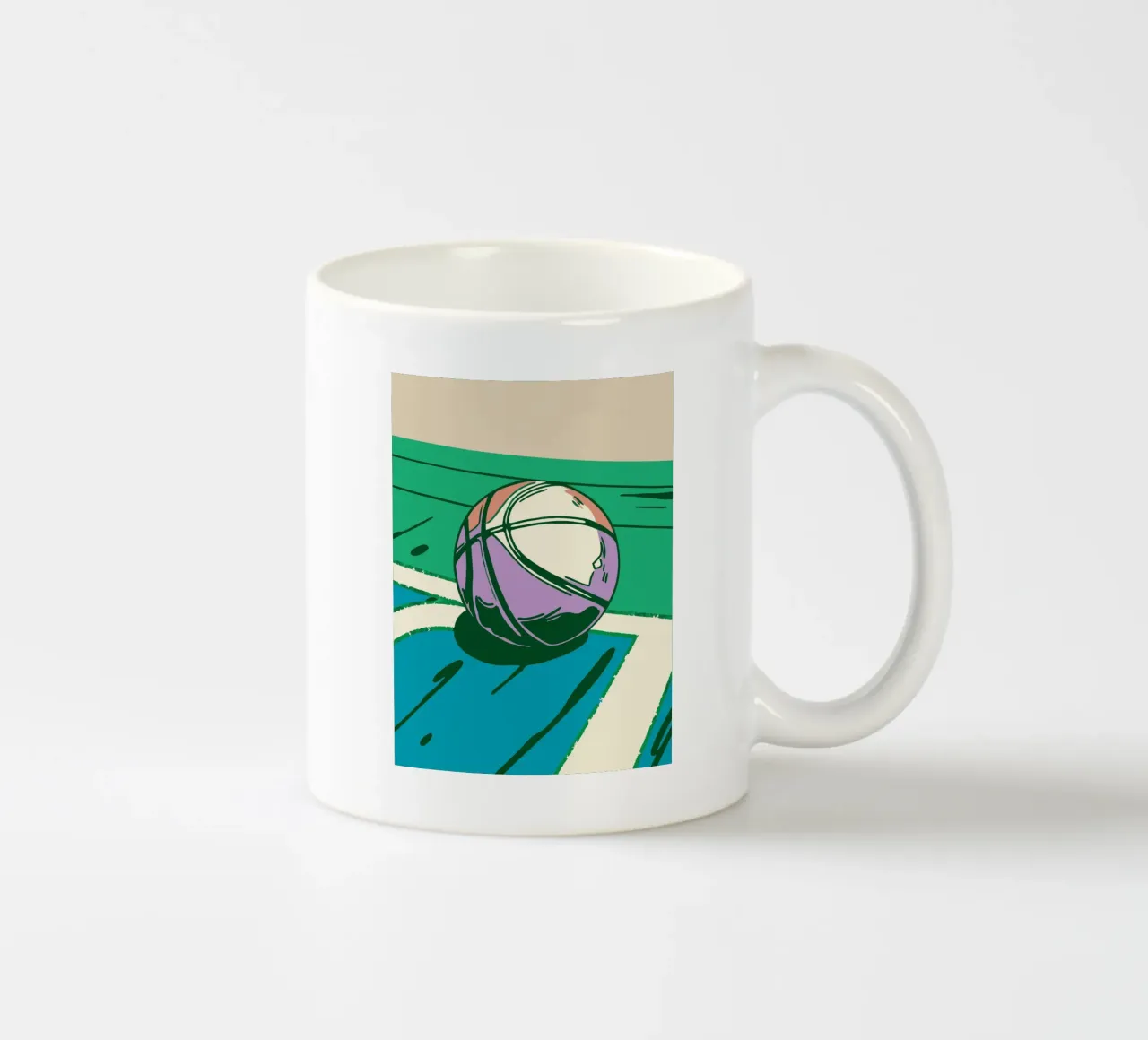 Pallacanestro tazza in ceramica da SPORTS ONLY