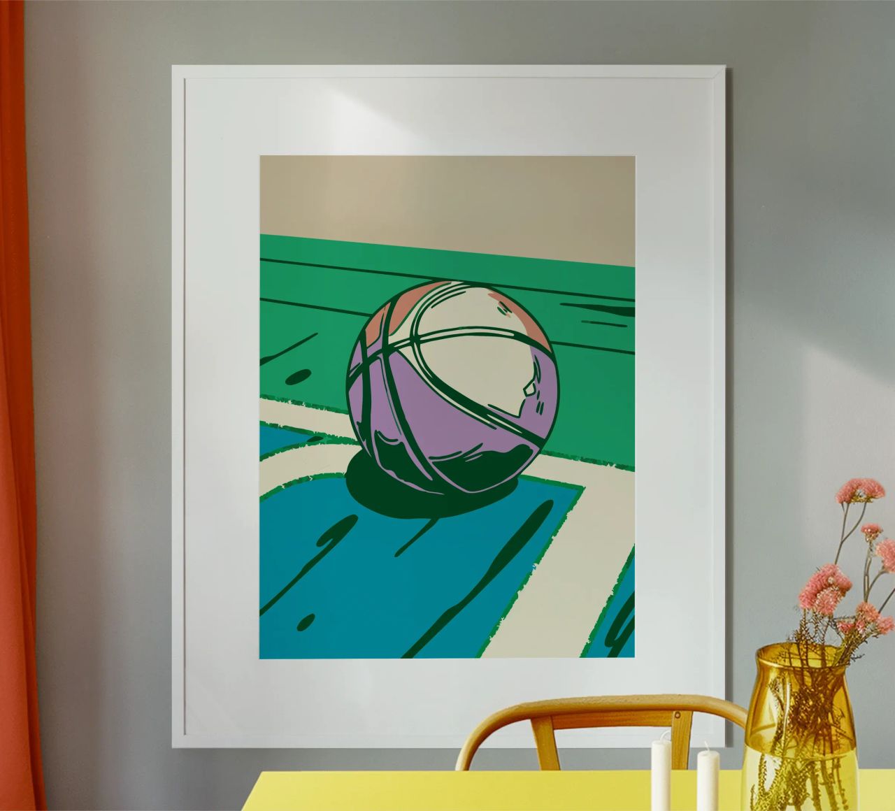 Basket-ball poster de SPORTS ONLY