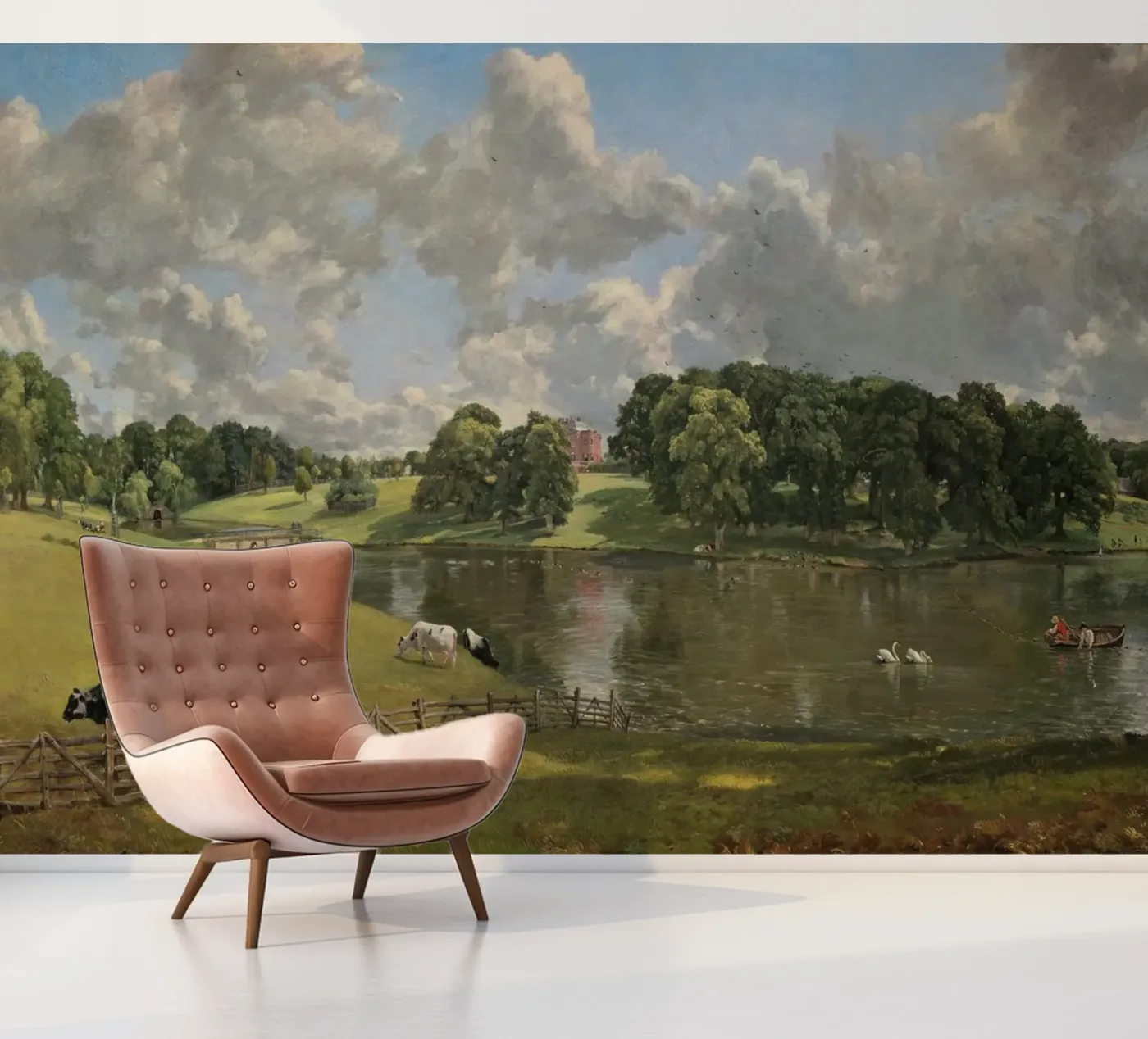 John Constable Kunst fotobehang van Brooke