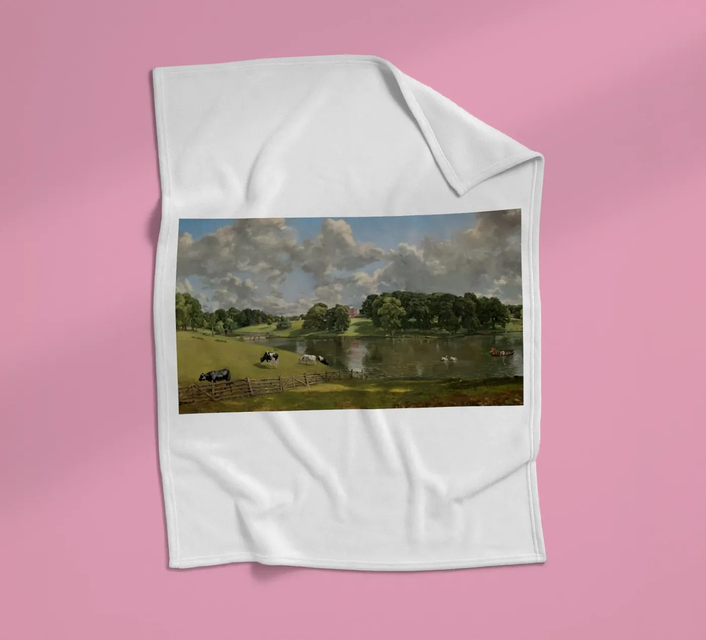 John Constable Kunst Fleecedecke von Brooke