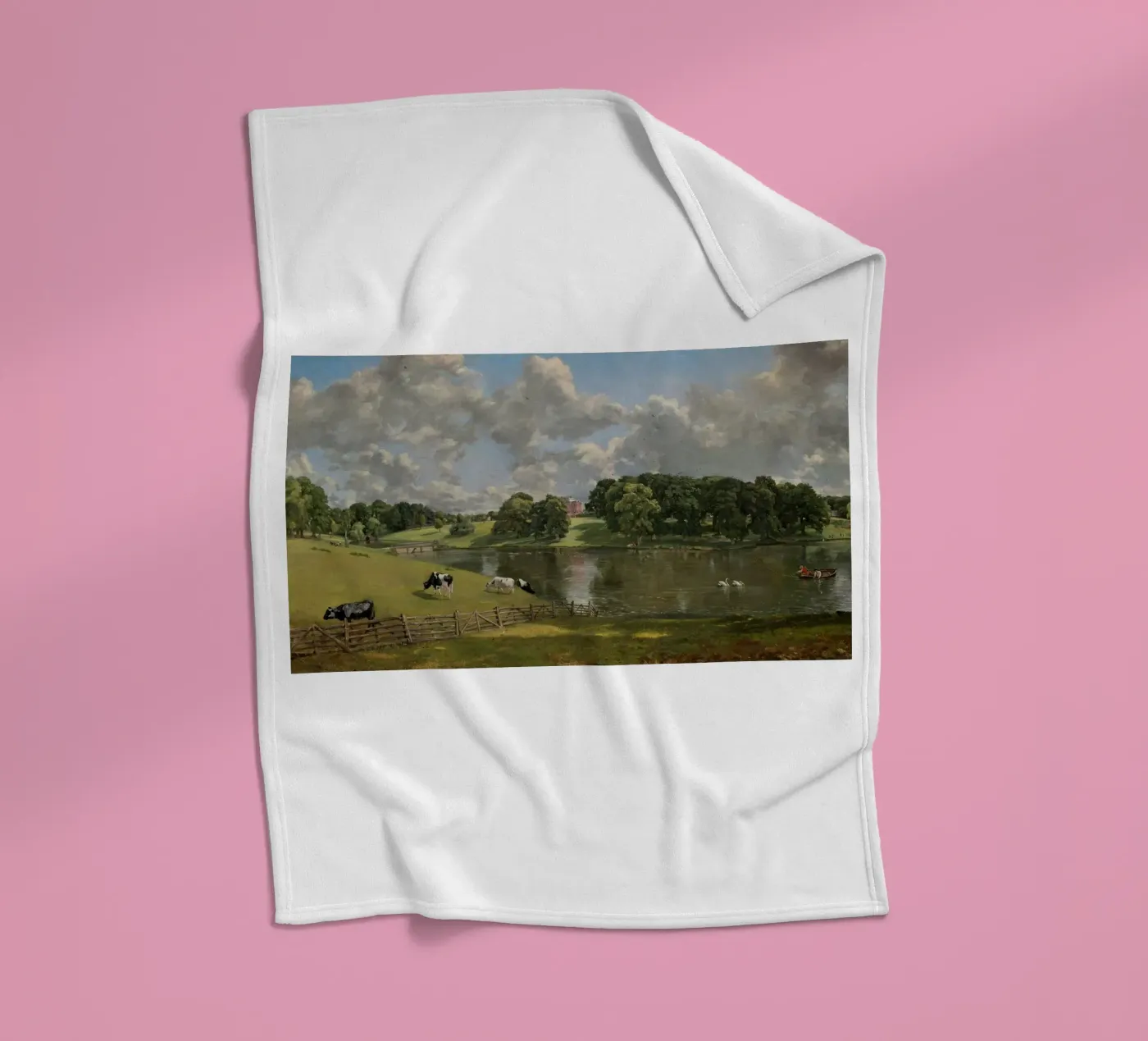 John Constable Art Fleecedecke von Brooke