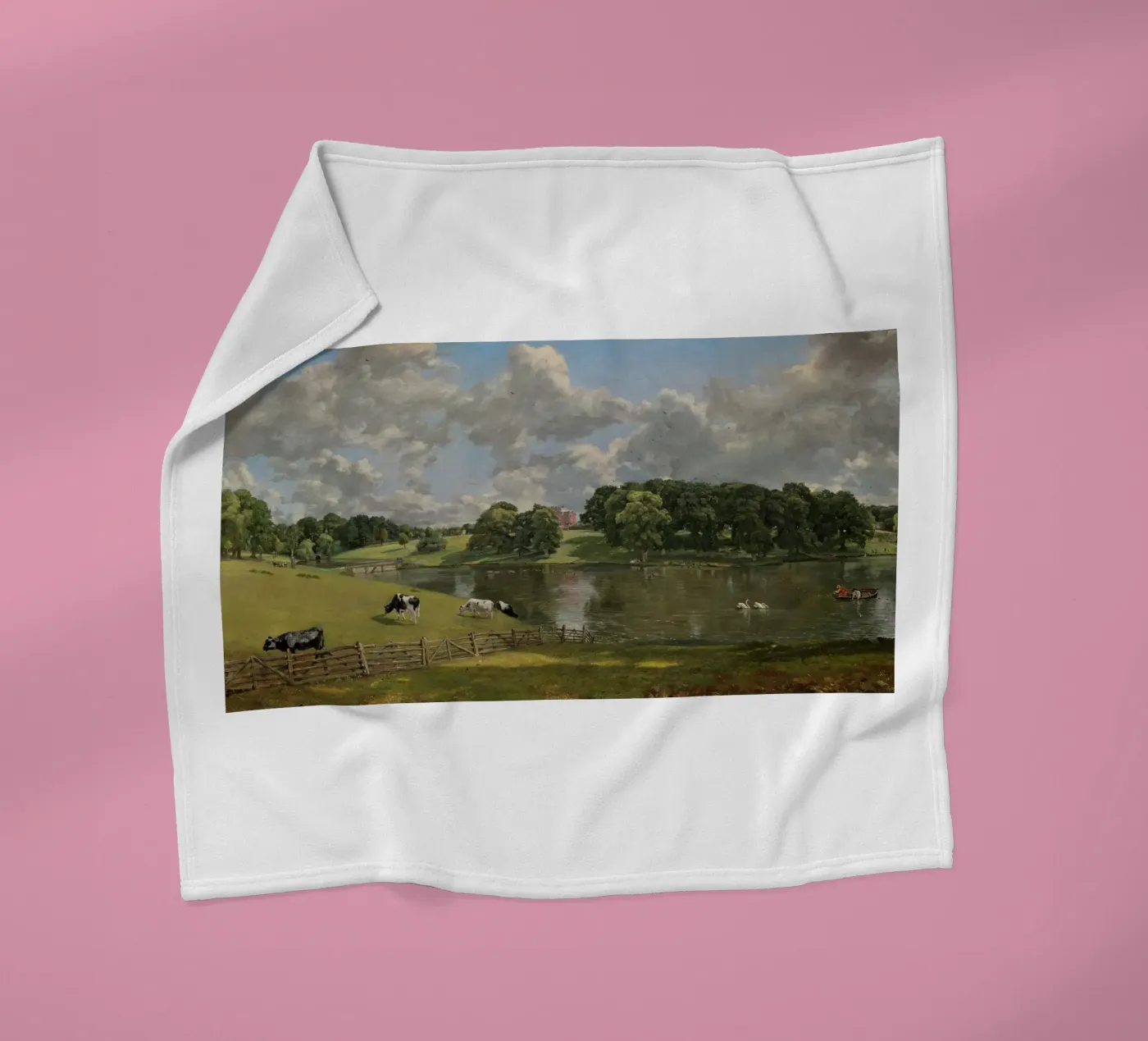 John Constable Art Fleecedecke von Brooke