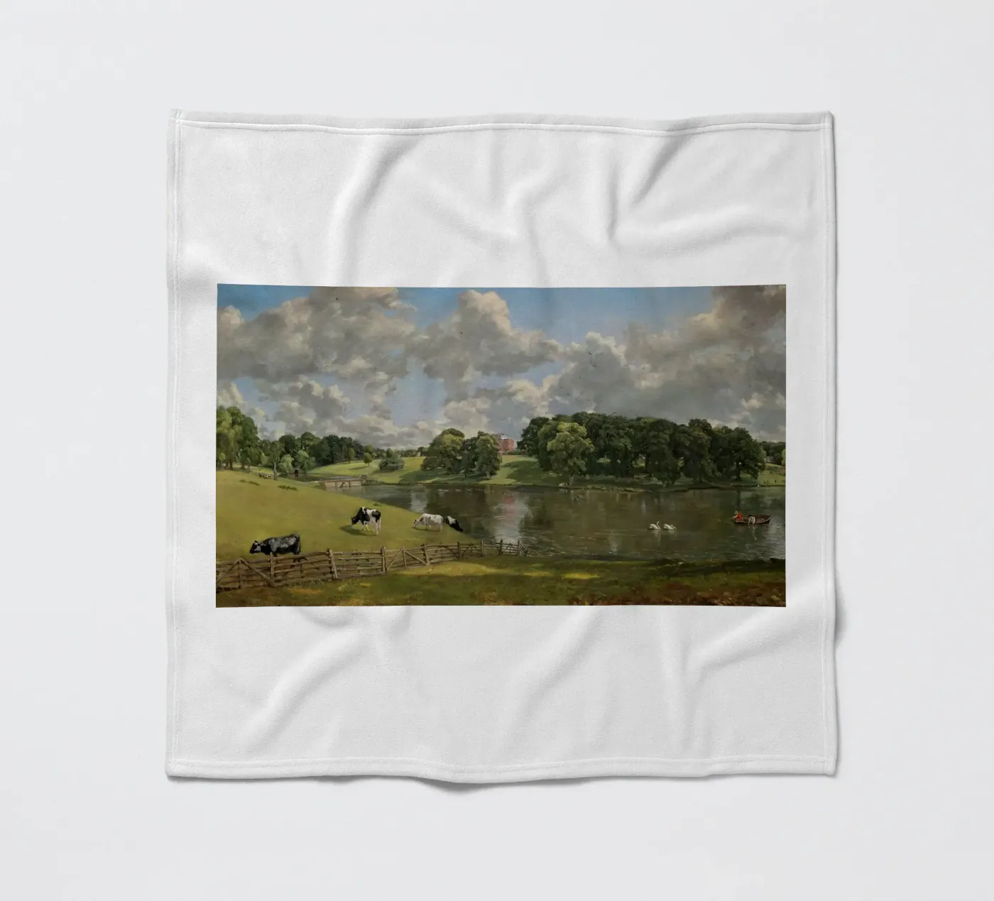 John Constable Art Fleecedecke von Brooke