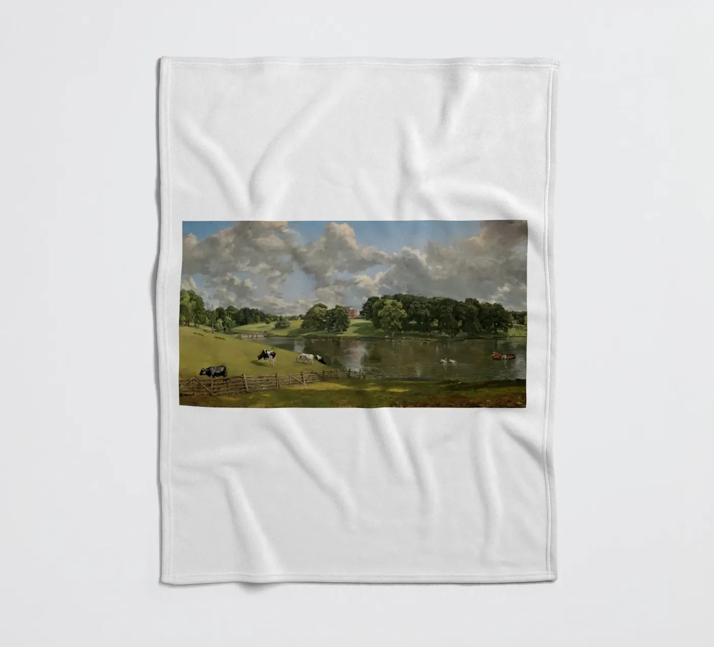 John Constable Art Fleecedecke von Brooke