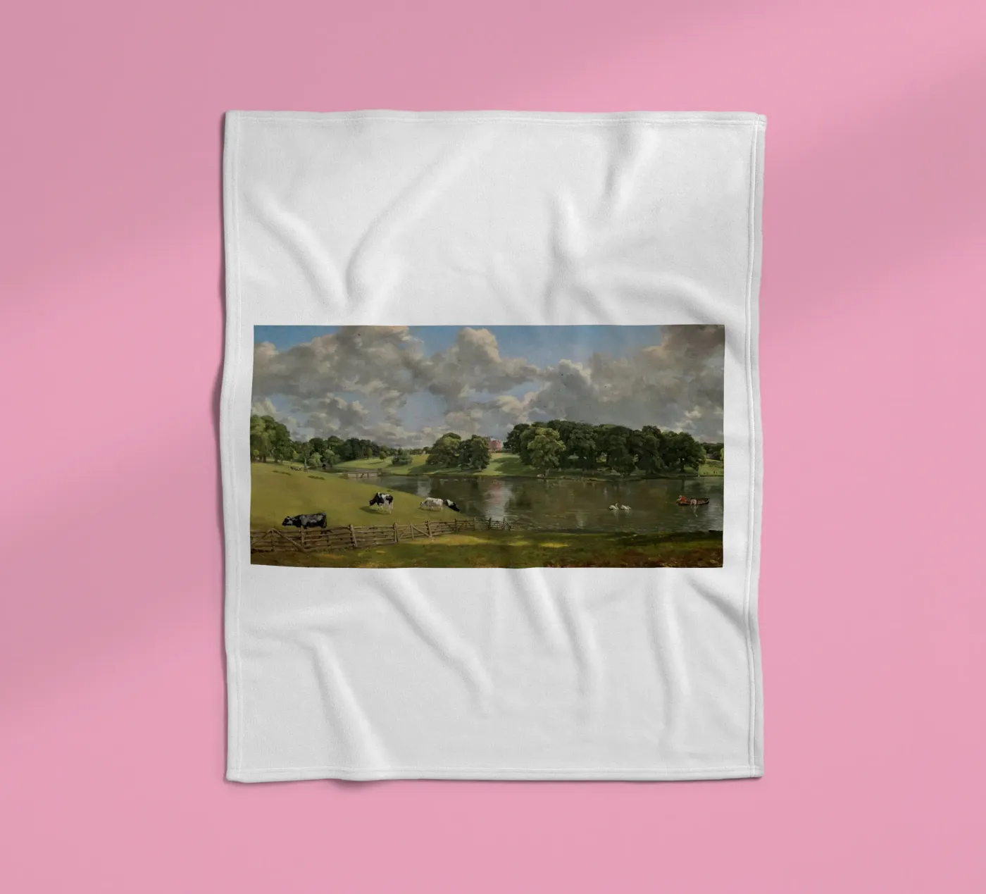 John Constable Art Fleecedecke von Brooke