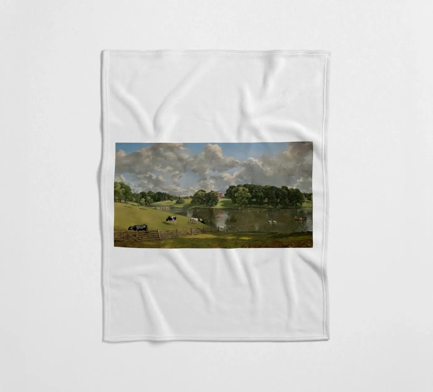 John Constable Kunst Fleecedecke von Brooke