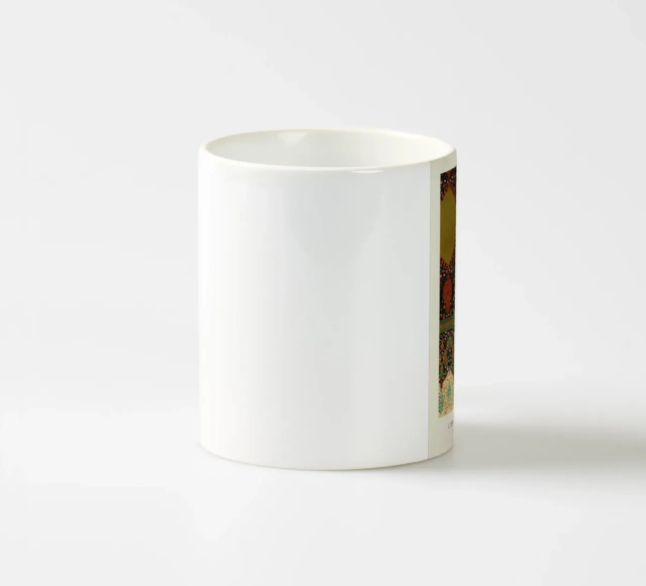 Racinet -  Indo-Persian Ornamental Pattern tazza in ceramica da Vintage by JUNIQE