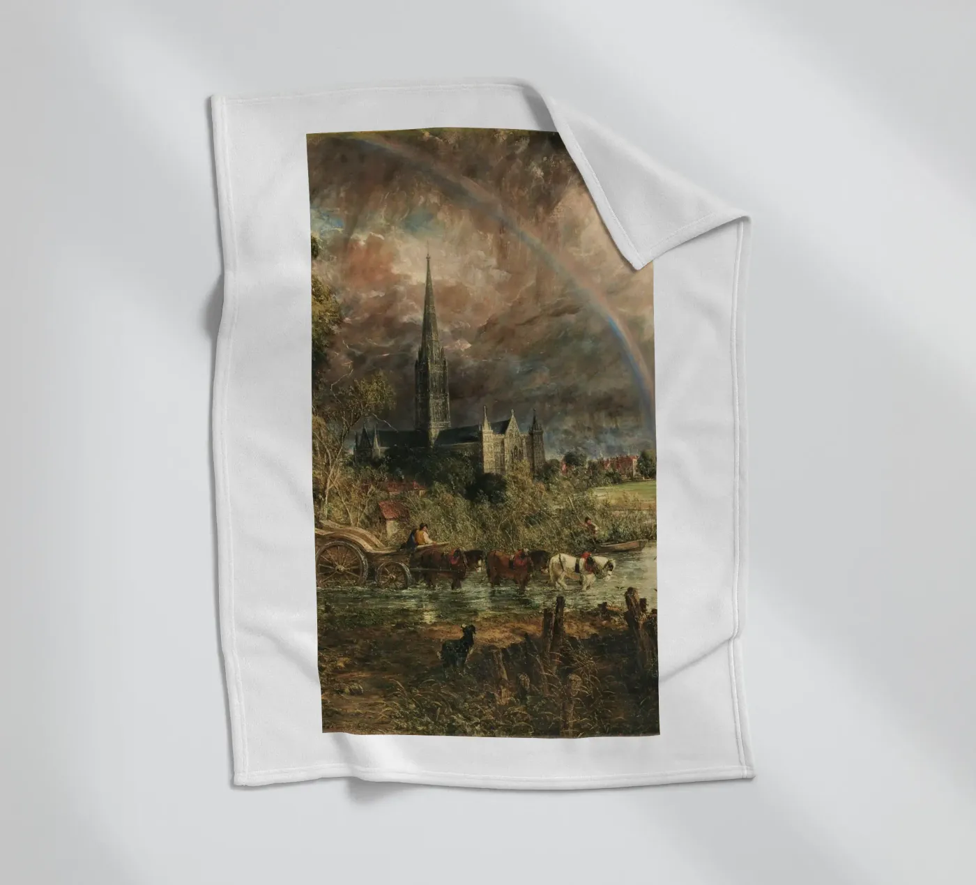 John Constable Art Fleecedecke von Brooke