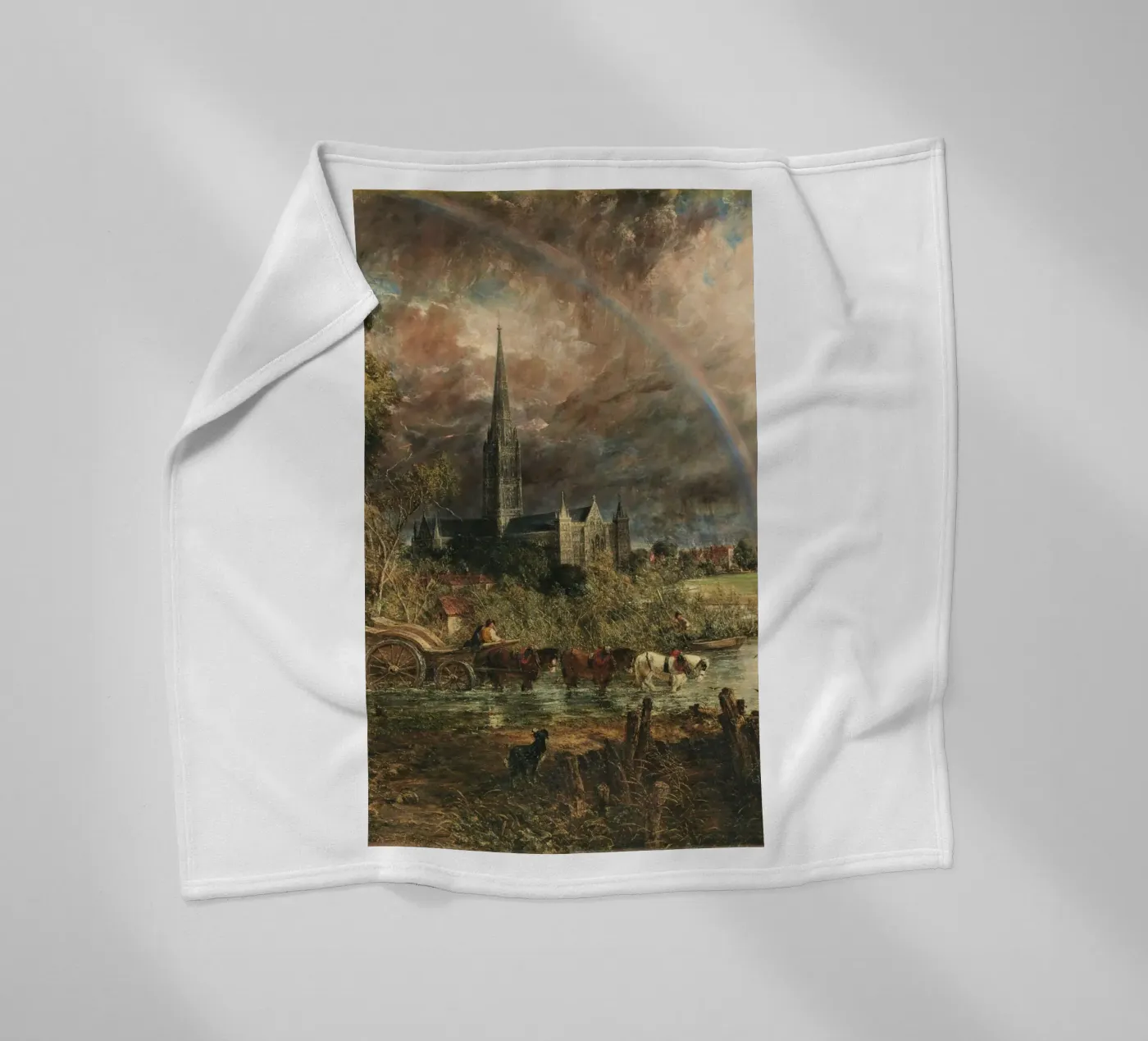 John Constable Art Fleecedecke von Brooke