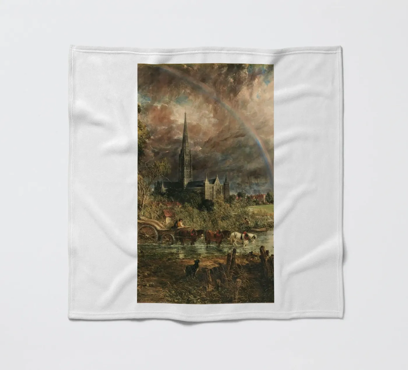 John Constable Art Fleecedecke von Brooke