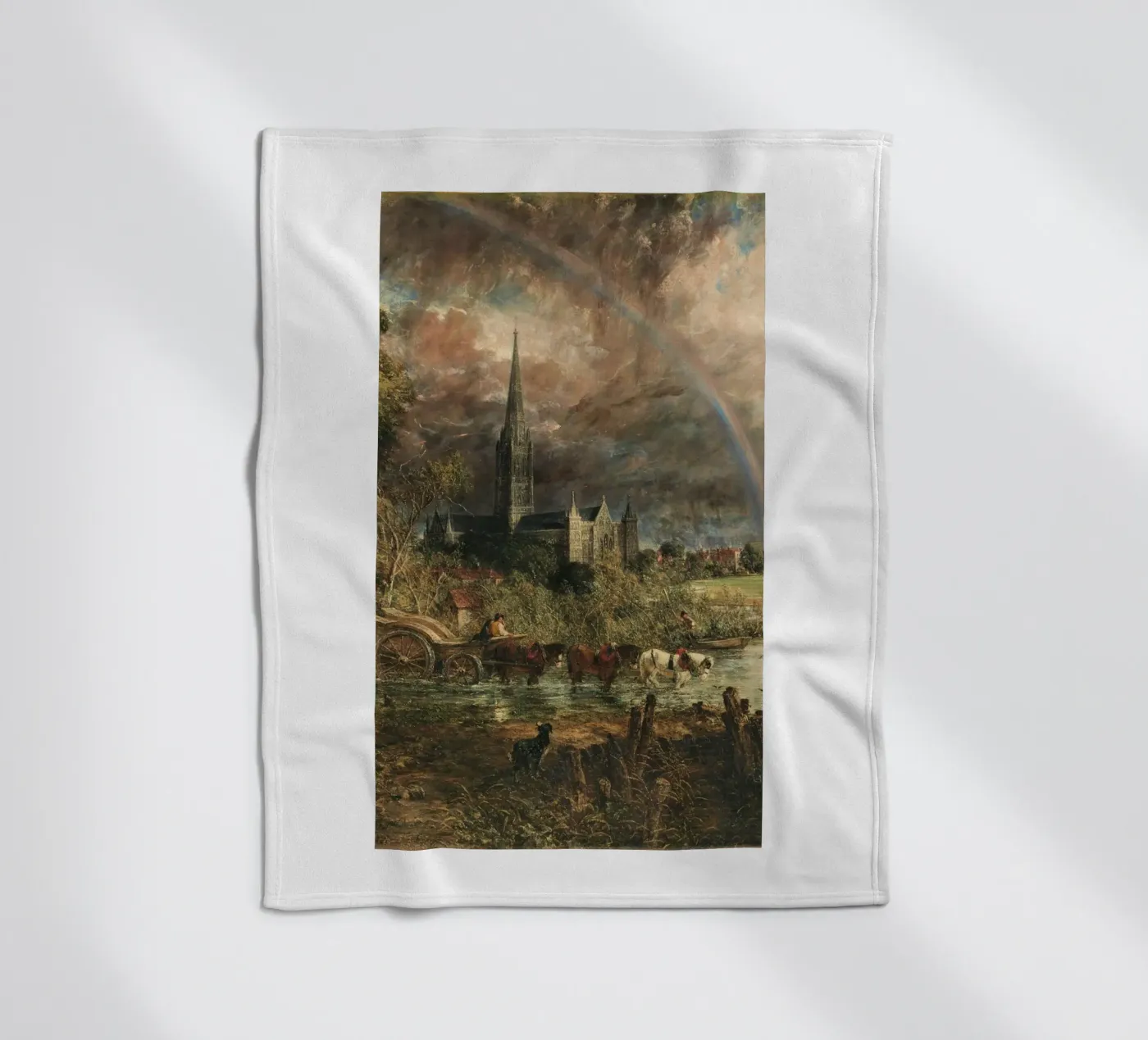 John Constable Art Fleecedecke von Brooke