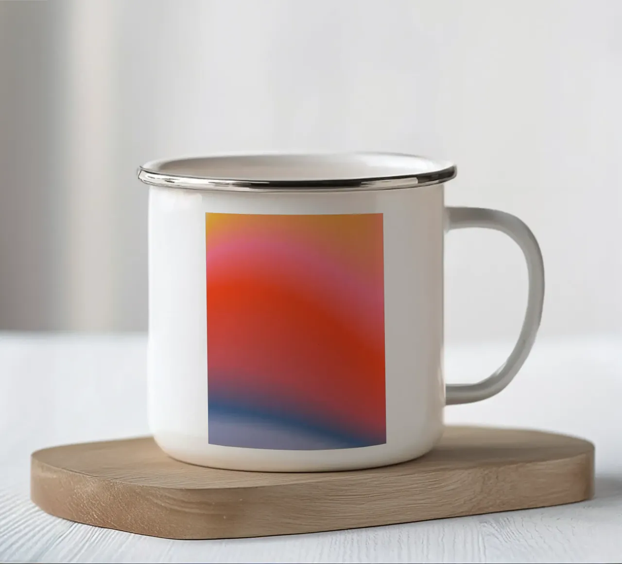 ROGER'S BRILLIANT MATCHPOINT tazza in smalto da ÂME LIBRE STUDIO