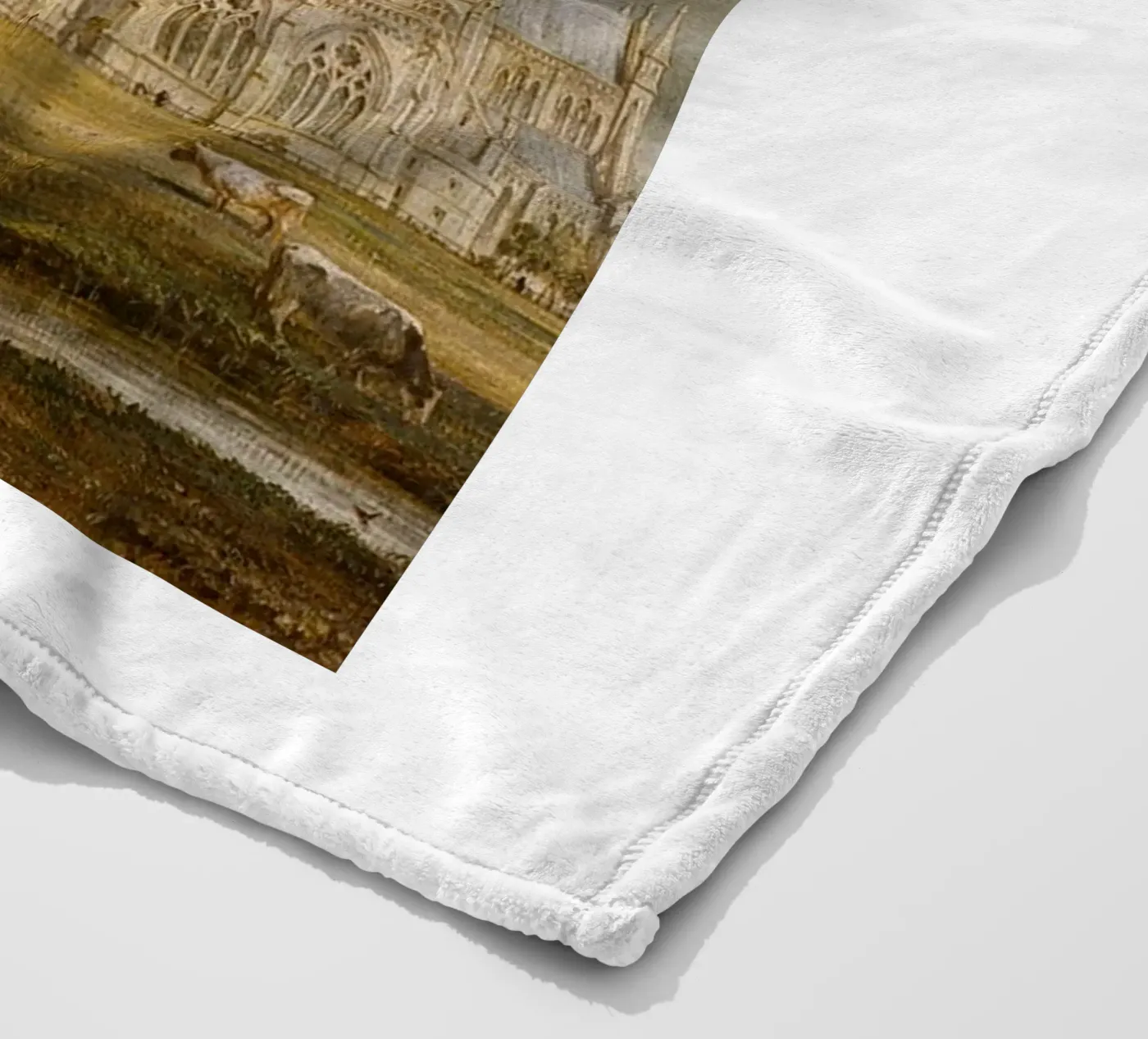 John Constable fleece blanket by Brooke