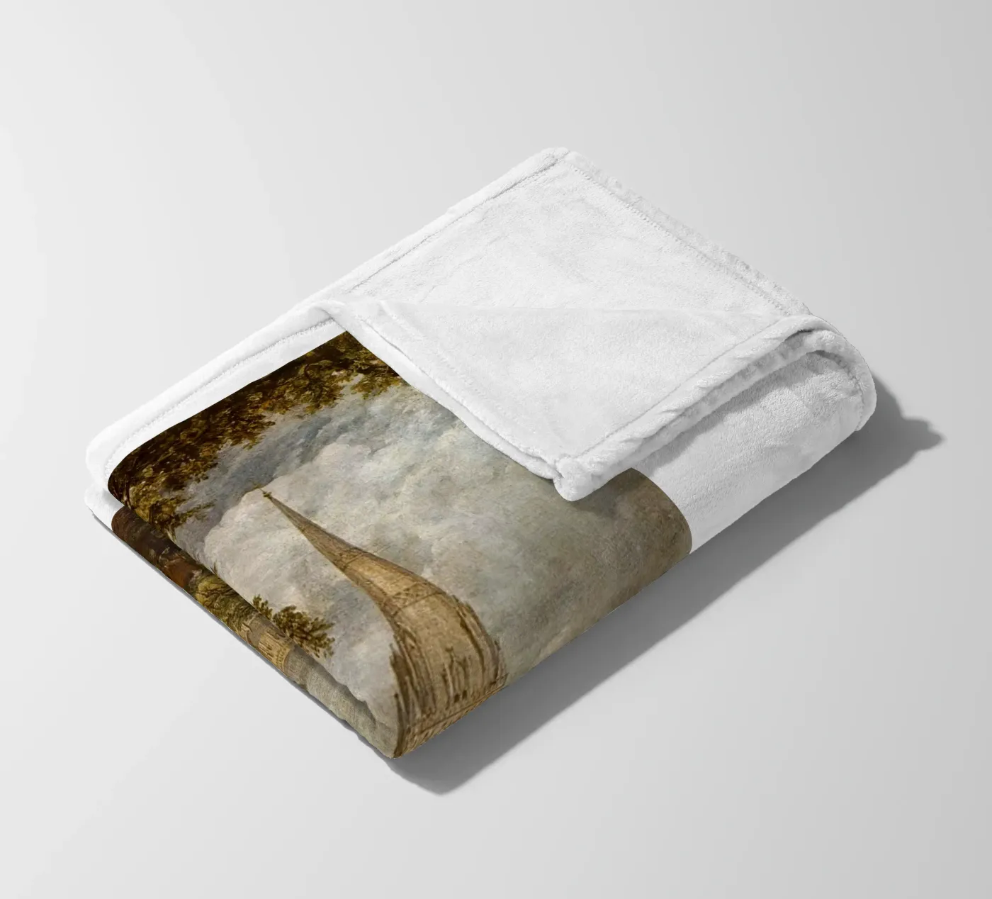 John Constable fleece blanket by Brooke
