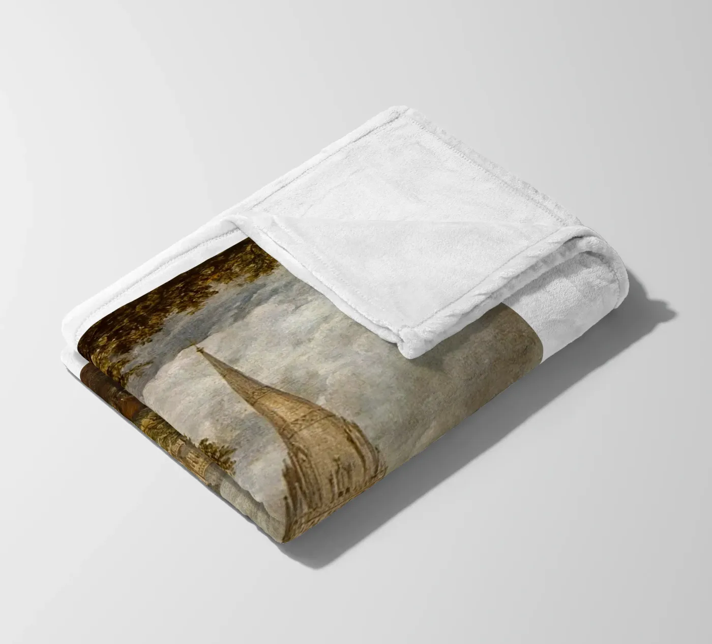 John Constable fleece blanket by Brooke