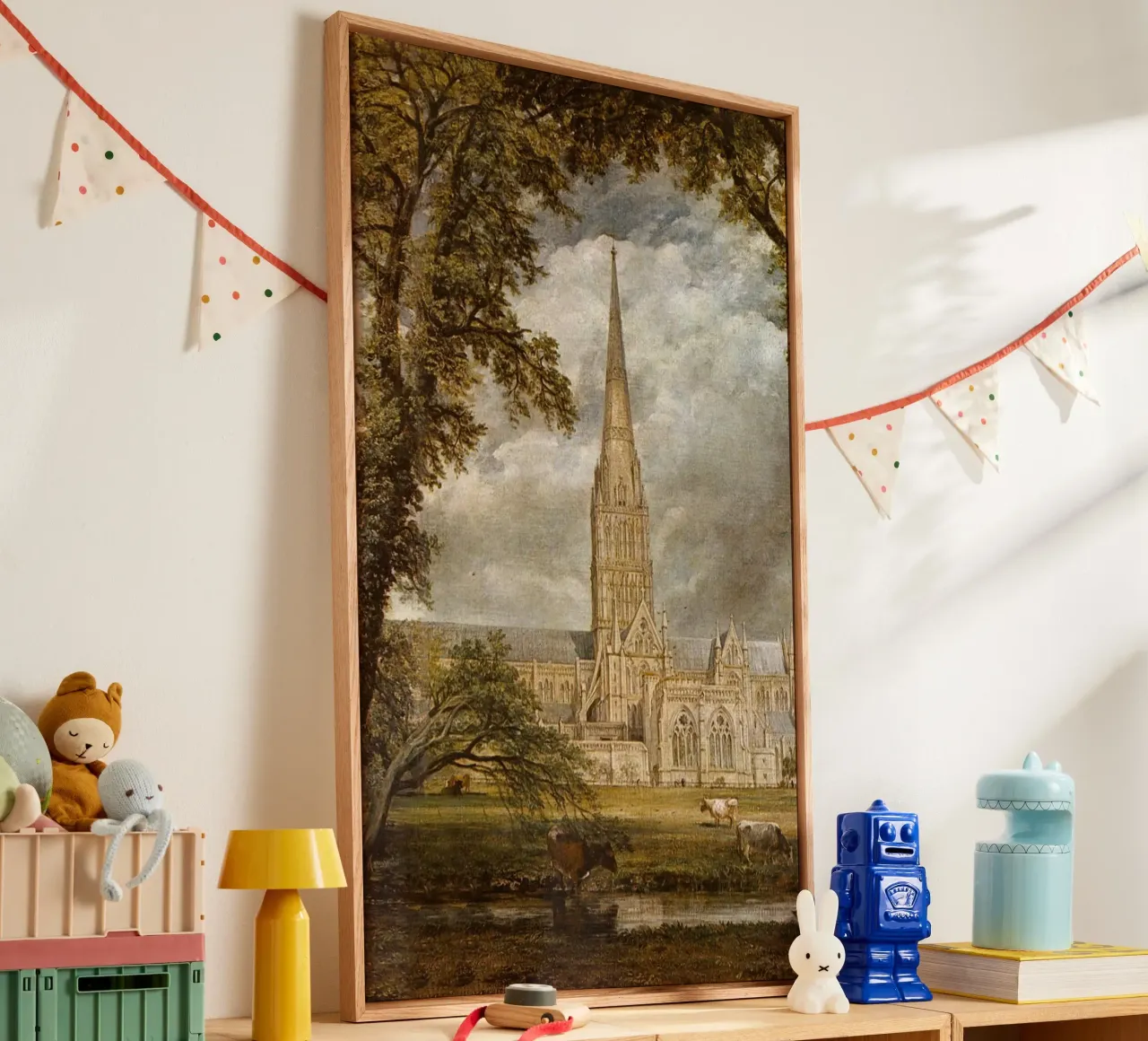 John Constable canvas met Baklijst van Brooke