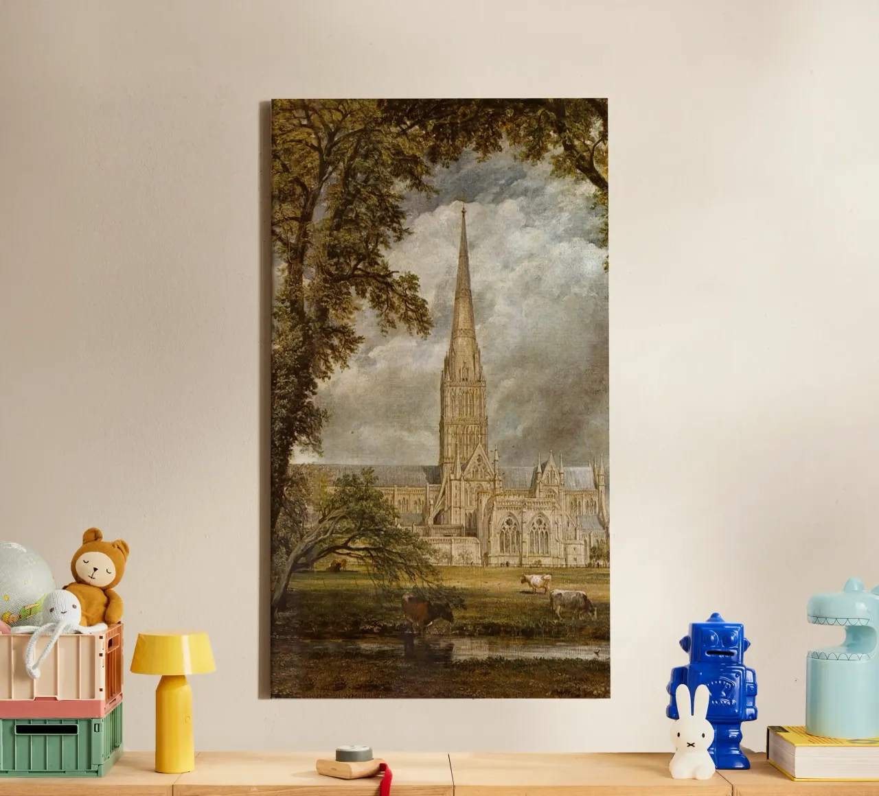 John Constable canvas met Baklijst van Brooke