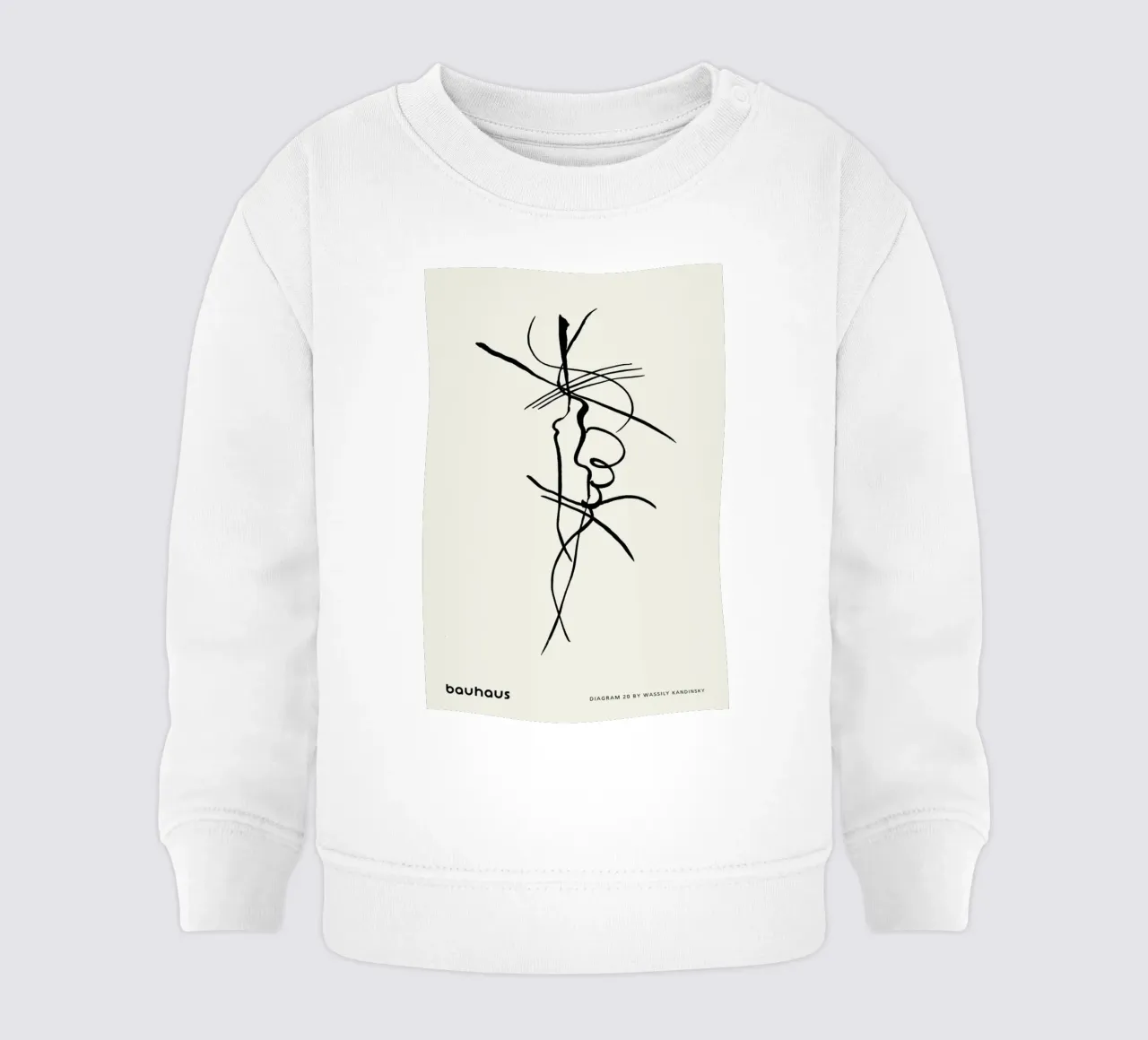 Kandinsky - Diagram 20 felpa neonato da Vintage by JUNIQE
