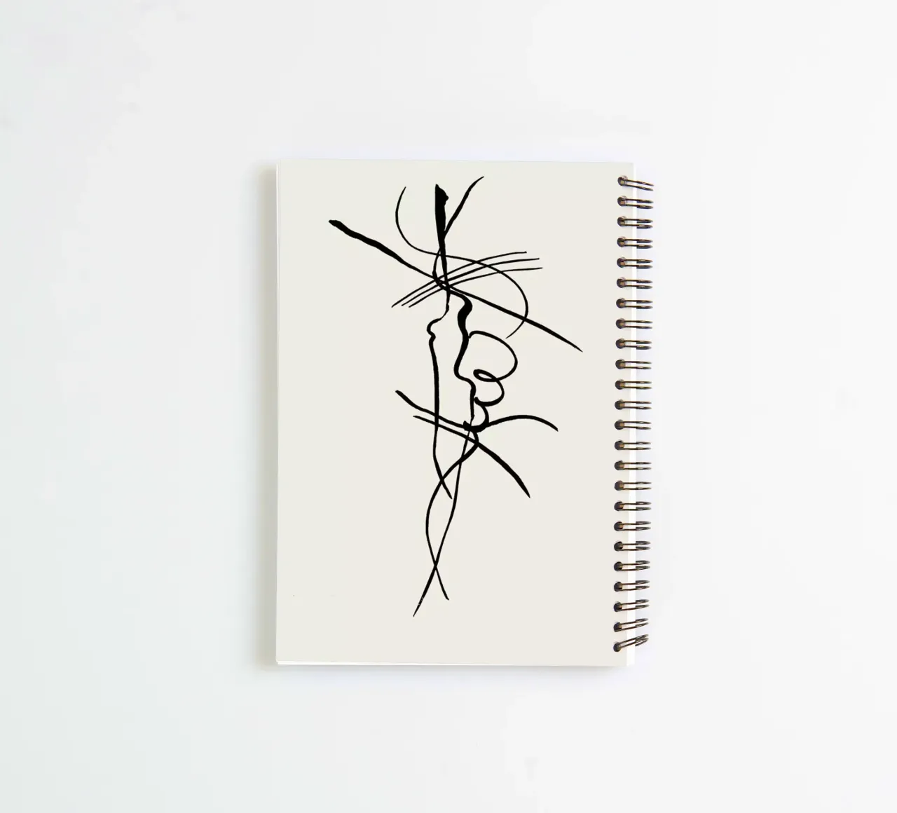 Kandinsky - Diagram 20 spiral notebook by Vintage by JUNIQE