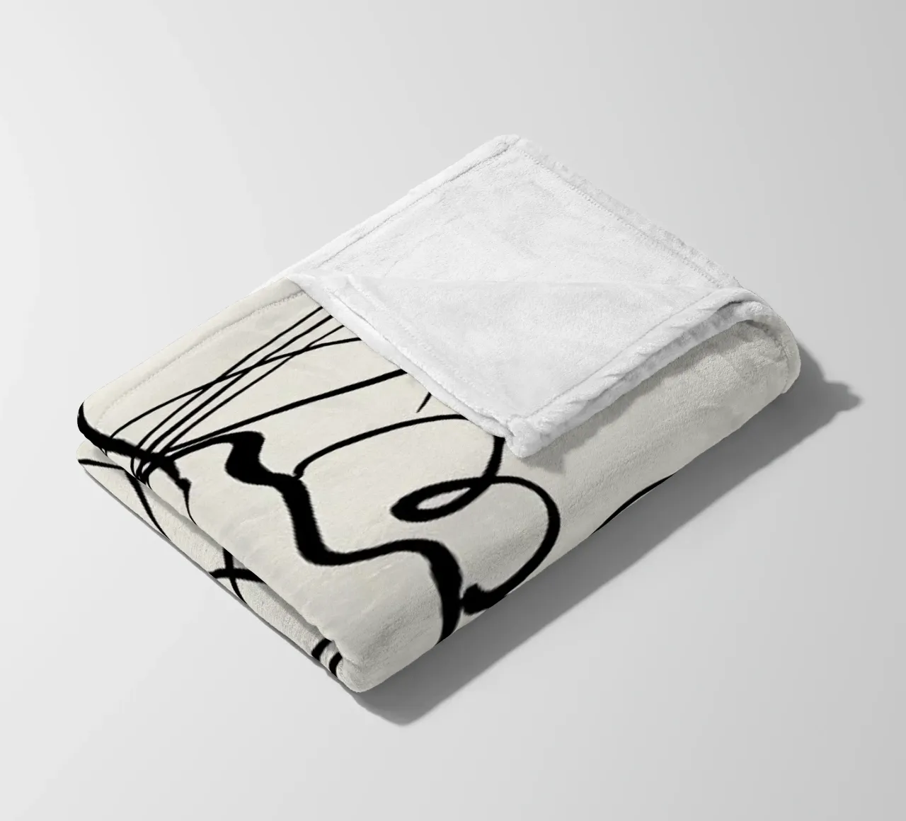Kandinsky - Diagram 20 fleece blanket by Vintage by JUNIQE