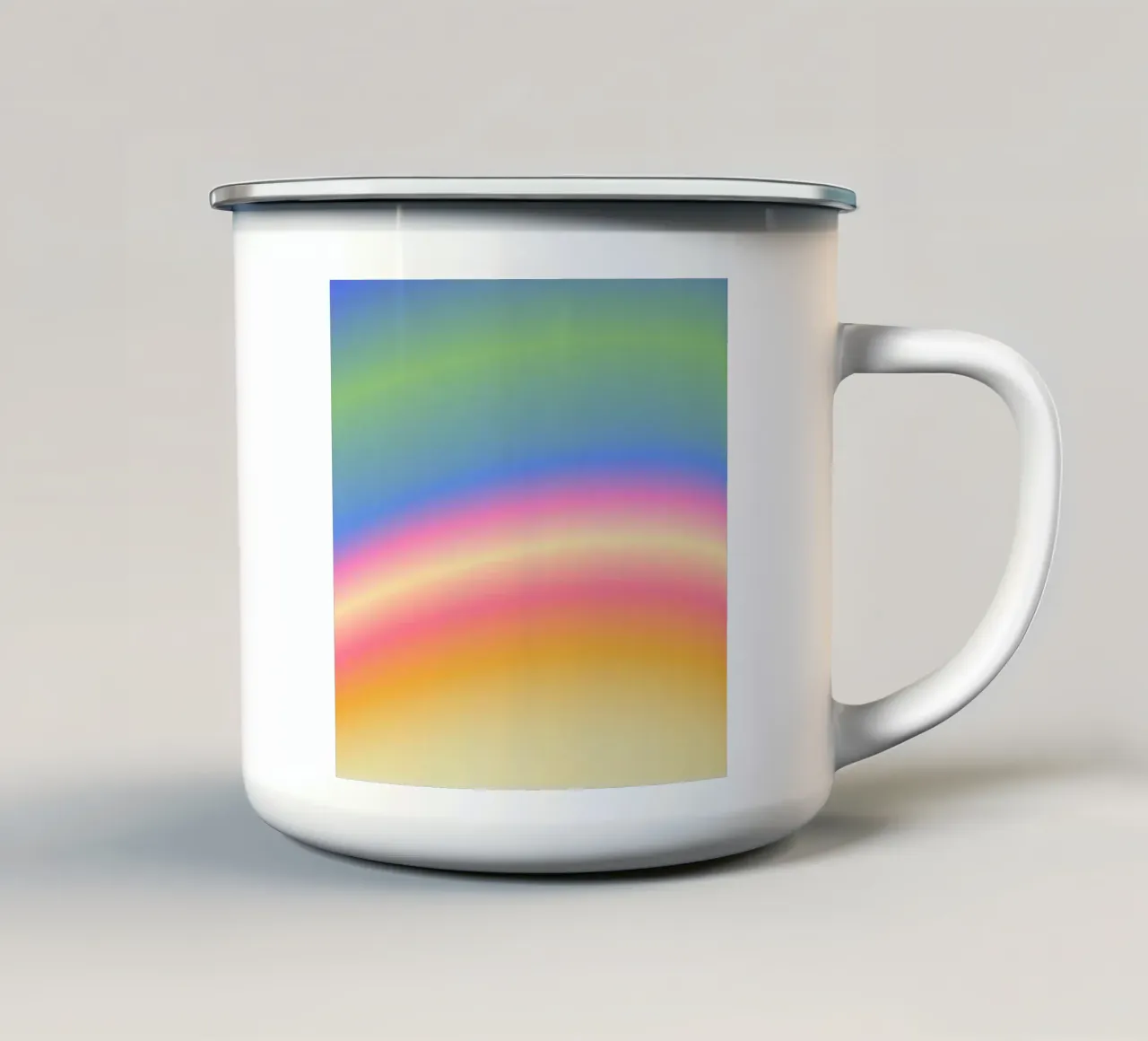 A LIFE FULLY LIVED tazza in smalto da ÂME LIBRE STUDIO