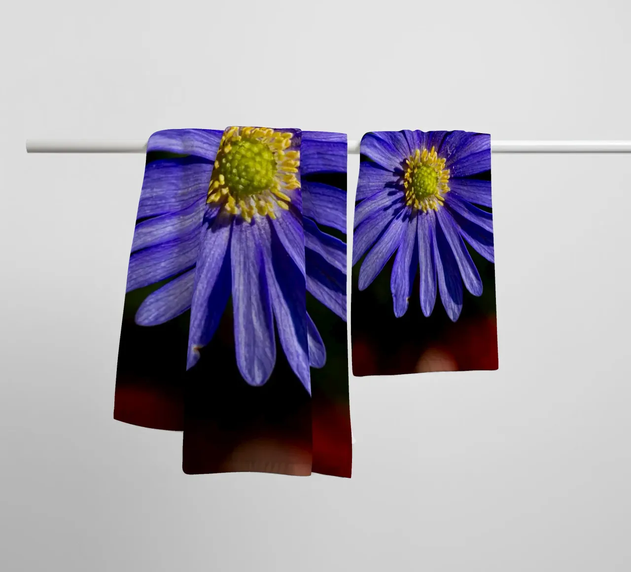 Fleur d'un liseron des Balkans serviette de bain de Marcus Beckert | Fotografie