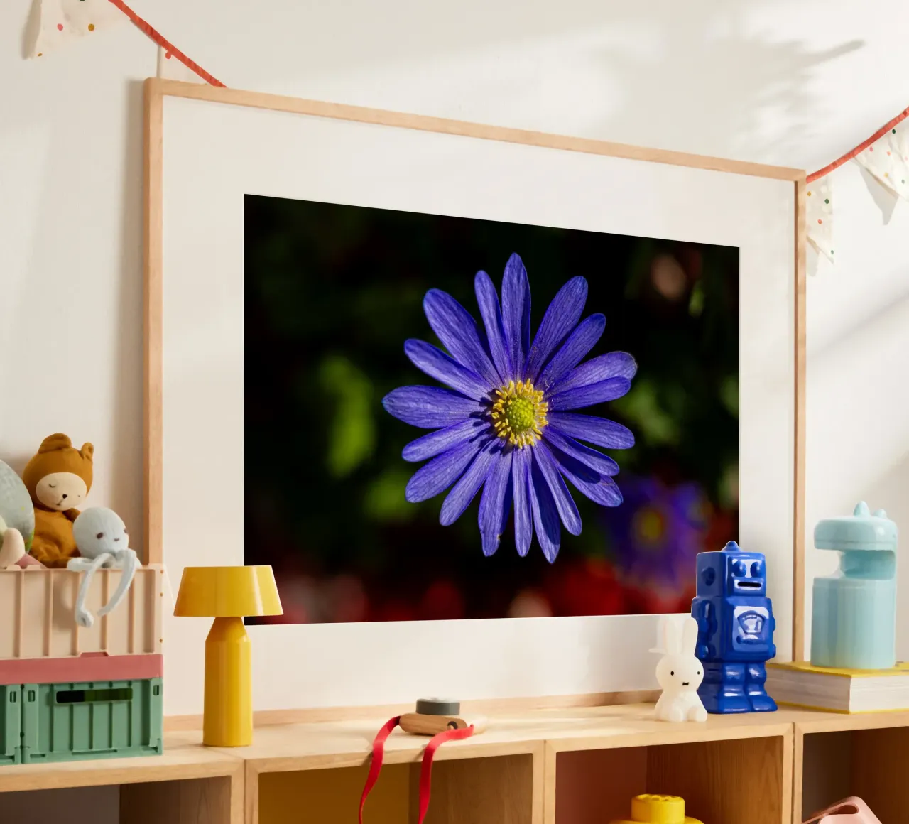 Flor de una anémona de los Balcanes poster de Marcus Beckert | Fotografie