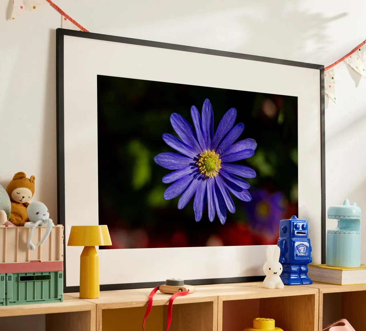 Flor de una anémona de los Balcanes poster de Marcus Beckert | Fotografie