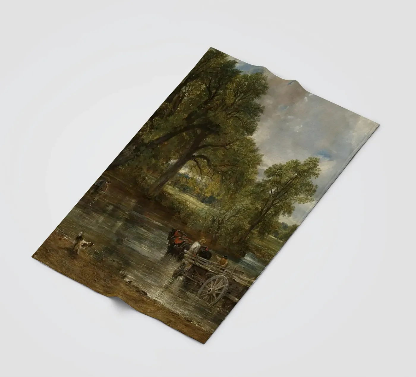 John Constable Kunst fleecedeken van Brooke